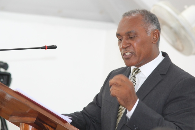 Premier of Nevis and Minister of Finance Hon. Vance Amory